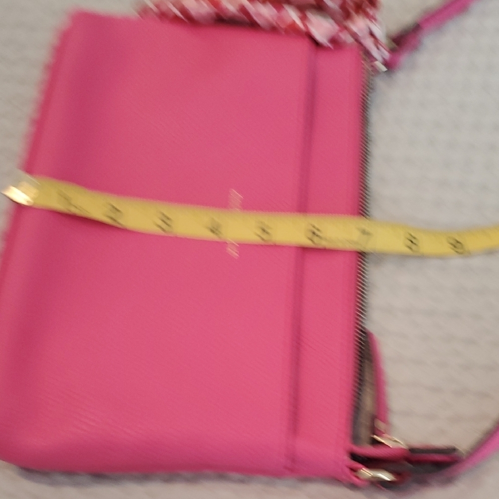 Nanette Lepore Pink Crossbody Bag with Detachable Strap (30) - Picture 10 of 12